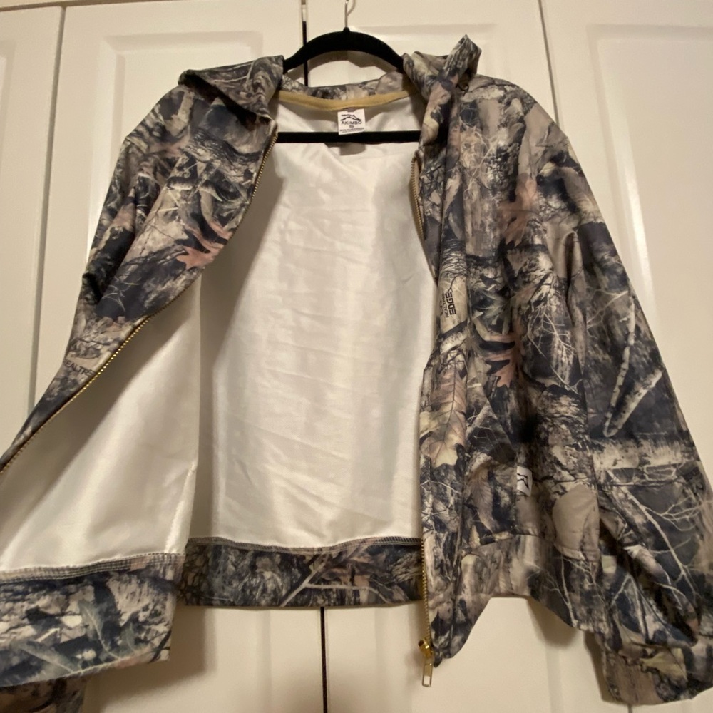 Fashion Lightweight Camo Hoodie Jacket Unisex - Picture 6 of 6